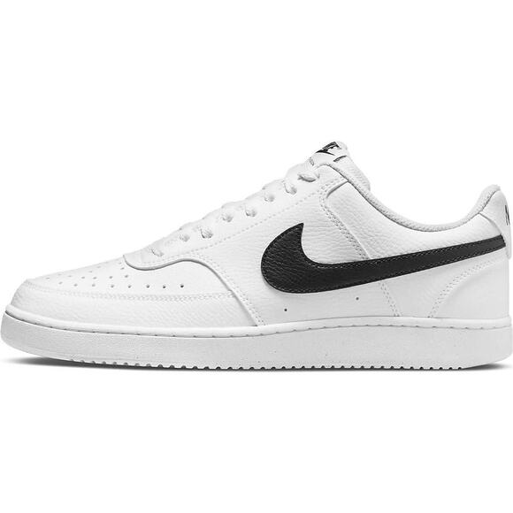 NWT Nike Men\'s Low-Top Sneakers, White/Black-Size 8 main image 7